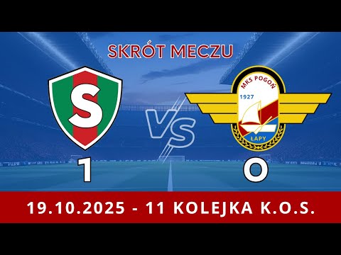 Skrót: Sparta Szepietowo - Pogoń Łapy 1:0 (0:0)