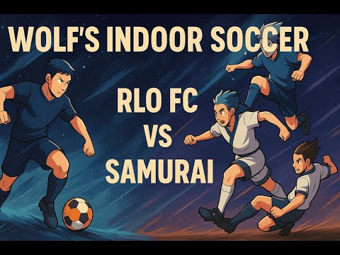 RLO FC vs Samurai | First Half Only | RLO Dominate 11–3 at Wolf’s Indoor Soccer