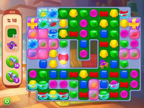 WALKTHROUGH Homescapes Hard Level 300 / Прохождение игры Homescapes, жесткий Уровень 300