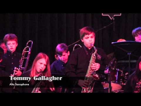 Groove Blues - BAK Middle School of the Arts Jazz Band II - BB King Brunch 2012