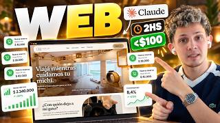 Hice una WEB PROFESIONAL de mi negocio en -2hs y solo con $70 - (NO SOY PROGRAMA