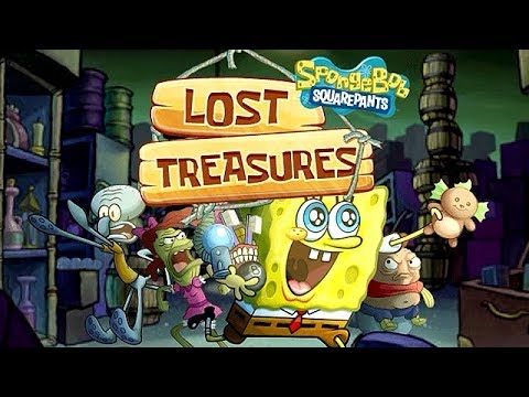 SpongeBob Squarepants - LOST TREASURES - Part 1 [Nickelodeon Games] Video