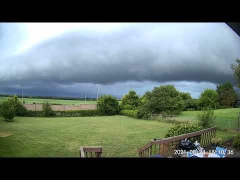 08-24-2021 Amazing Shelf Cloud, Winnebago County, Illinois