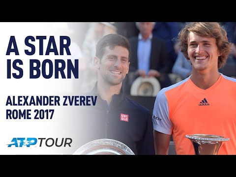 Alexander Zverev Stars In Rome 2017 | A STAR IS BORN | ATP