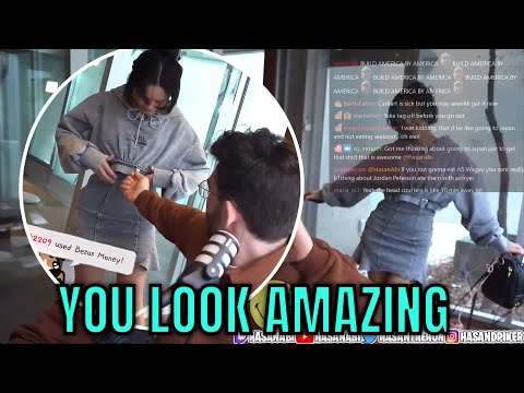 Valkyrae enters Hasan‘s Stream looking Drippy AF