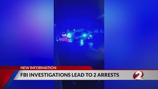 FBI arrests 2 in early morning Montgomery County searches