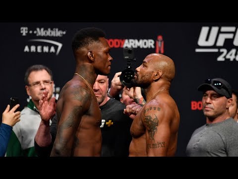 Highlights de la pesée des 2 combats principaux de l'UFC 248