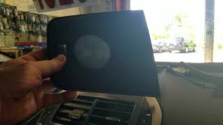 2015-18 Ford Lincoln "smooth" center console removal, radio access