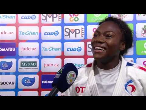 Единоборства Clarisse AGBEGNENOU (FRA) Triple Judo World Champion Baku 18