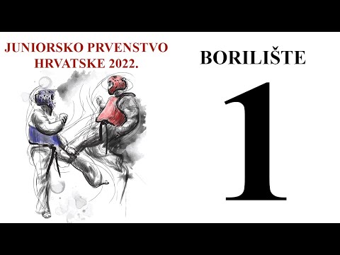 Juniorsko prvenstvo Hrvatske 2022 – BORILIŠTE 1