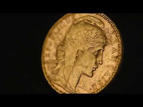 Coin, France, Marianne, 20 Francs, 1900, Paris, AU(50-53), Gold, KM:847