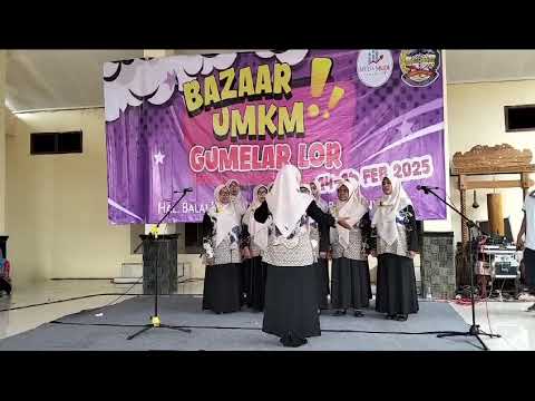 Paduan Suara TP PKK RT 01 RW 01 Dalam Rangka Memperingati Hari Jadi Kab. Banyumas ke 454