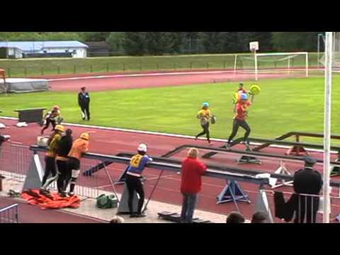 Krajské kolo PS Jičín 2014 - SDH Slatiny - KAROLÍNA KADEČKOVÁ 1. pokus