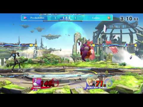 SOS3 Losers Quarters - Psychedelifox (Yoshi) vs Luhtie (Zero Suit Samus)