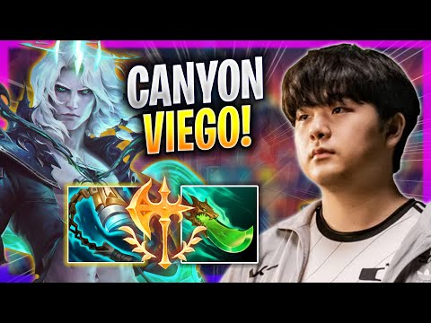 CANYON TRIES NEW VIEGO BUILD! - DK Canyon Plays Viego JUNGLE vs Lillia! | Bootcamp 2023