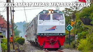 Download lagu Kereta Api Kahuripan Terlambat Imbas Menabrak Truk !! mp3