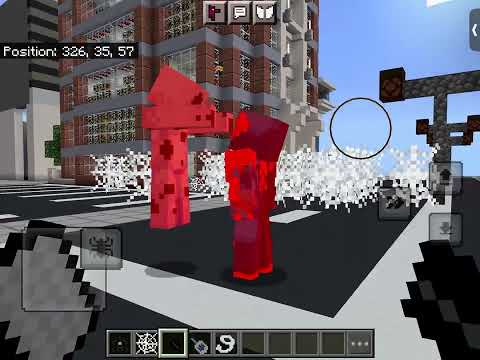 Spider-Man across the spider verse in Minecraft