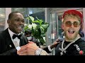 ISRAEL ADESANYA CONGRATULATES JAKE PAUL FOR KO OF NATE ROBINSON; BOTH EMBRACE AND SHOW RESPECT