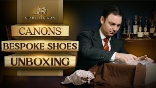 Unboxing New Bespoke Shoes From Canons! Take a look at these beauties! 😍 😍