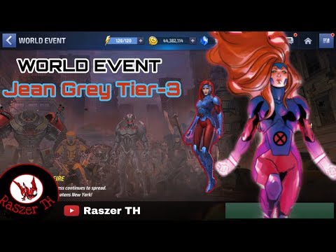 Jean Grey Tier-3 World Event Mode - Marvel Future Fight
