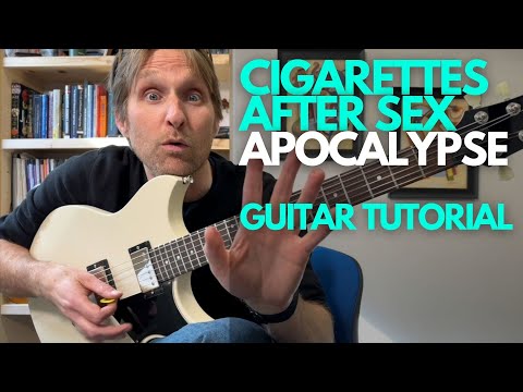 Apocalypse by Cigarettes After Sex Guitar Tutorial - Guitar Lessons with Stuart!