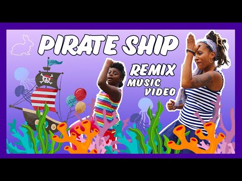 Baby & Toddler Music: "Pirate Ship REMIX" (Official Video) | Lavender Blues