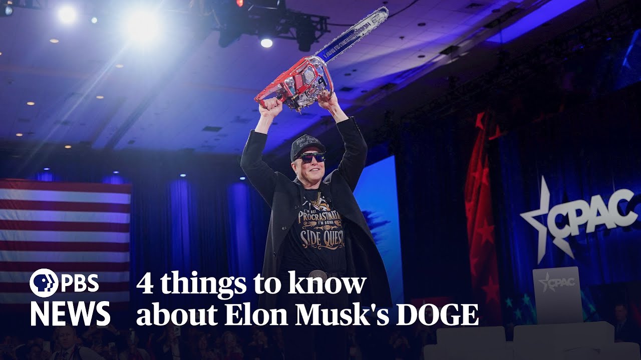 WATCH: 4 things to know about Elon Musk's DOGE