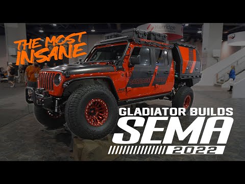 Every Jeep Gladiator Build at SEMA 2022 - Overland, Offroad and Beyond