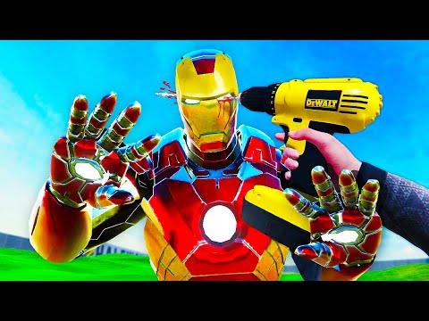 How to Kill Iron Man in 50 ways (Bonelab VR Mods)
