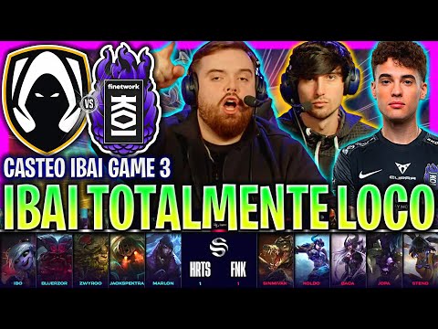 IBAI SE VUELVE LOCO CON ESTE KOI!🤣 | KOI vs HERETICS GAME 3 PLAYOFFS SUPERLIGA VERANO 2023 LVP