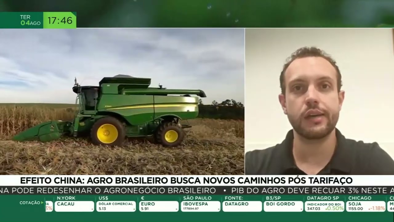 Efeito China: Agro brasileiro busca novos caminhos pós tarifaço