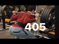 SQUAT Pr Day - 405 - 365 *3 - 225*20