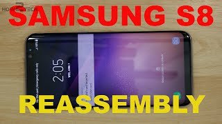 Samsung S8 Disassembly Teardown - Screen Replacement 3 of 3