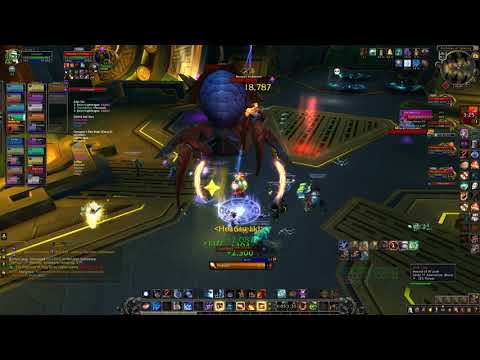 Uldir - Mythic: Zek'voz - Herald of N'zoth (Boss Voiceover, Sound, Fire Mage)