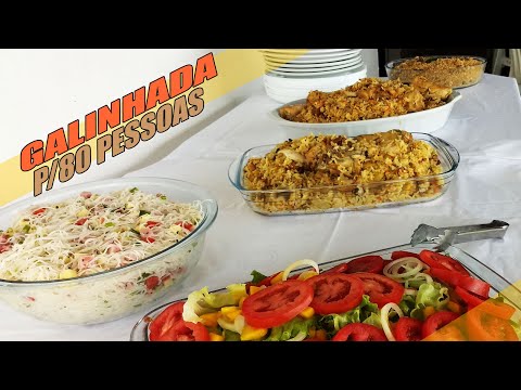 CHICKEN FOR 80 PEOPLE ROSA'S RECIPES