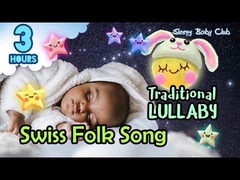 🟢 Swiss Folk Song ♫ Traditional Lullaby ★ Relaxing Music for Babies to Sleep
