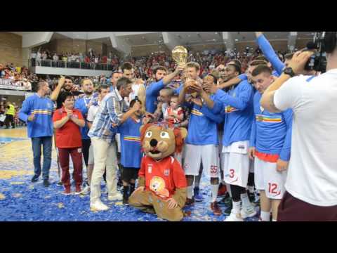 CSM Oradea e campioana României! William Franklin a ridicat trofeul Ligii Naţionale de baschet