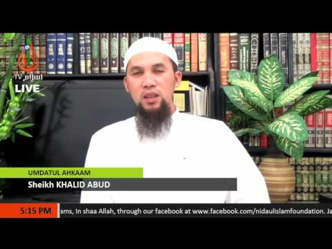 Umdatul Ahkaam 1 - Sheikh Khalid Abud (Tausug)