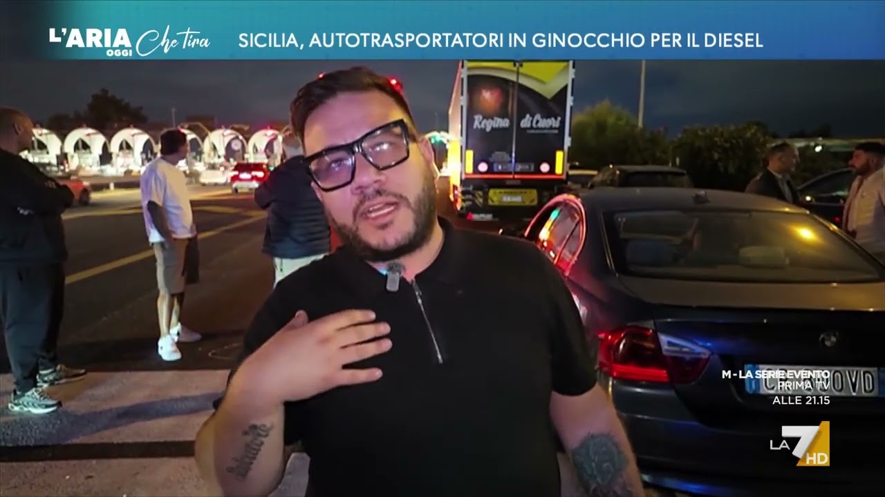 Sicilia, autotrasportatori in ginocchio per il diesel
