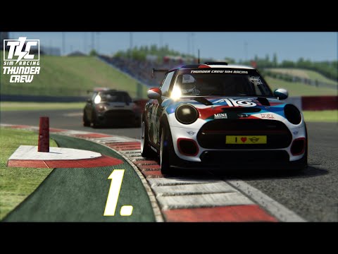[SRS] Assetto Corsa | Mini Challenge | Nuerburgring Sprint (GT) | Q+R (Session 1)