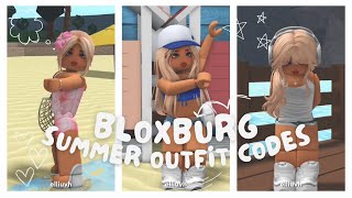 Bloxburg Summer Outfit Codes Compilation