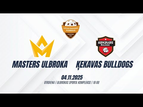 ZU-14 | Masters Ulbroka - Ķekavas Bulldogs 6.11.2025