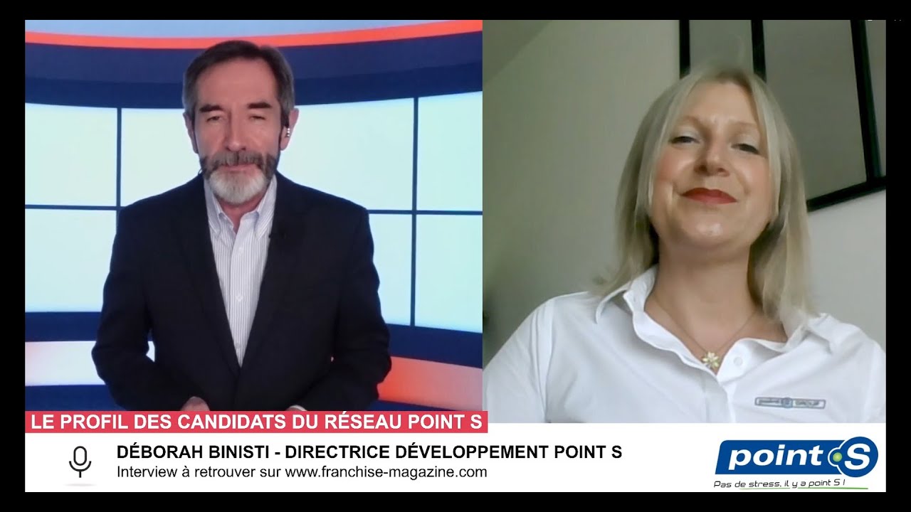 « L’interview vidéo des franchiseurs » Déborah Binisti Directrice développement, Le profil des candidats du réseau Point S – 2/3