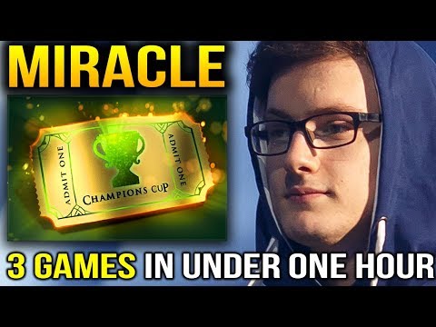 Miracle Fast Battle Cup 3 Games in under 1 Hour