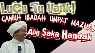 Download lagu Guru Zuhdi Lucu Kacau Ibadah Ikut Mazhab Abu Sakahadak mp3
