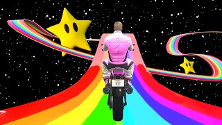I literally drove on a rainbow and this happened