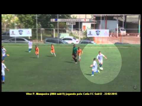 Vitor P. Musqueira (2004 - sub11) Principais lances Cotia FC (sub12) X Vila Facchini - 22/2/15
