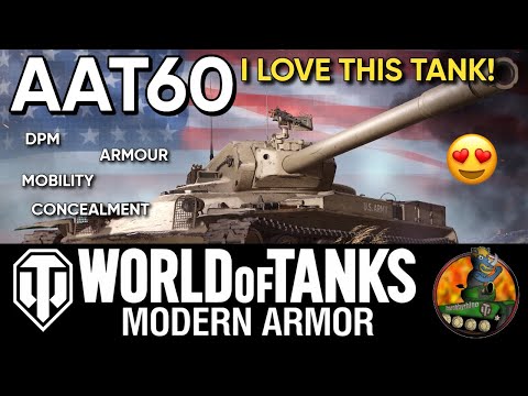 AAT60 II Extremely Flexible TD II Tank Review II 3 Gameplays II WoT Console II War Heroes