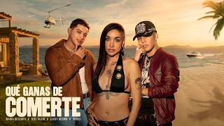 Video Qué Ganas De Comerte de María Becerra , Jere Klein y Lucky Brown & XROS