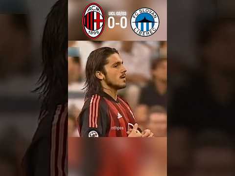 Ac Milan Vs Slovan Liberec | Champion League 02/03 #washington